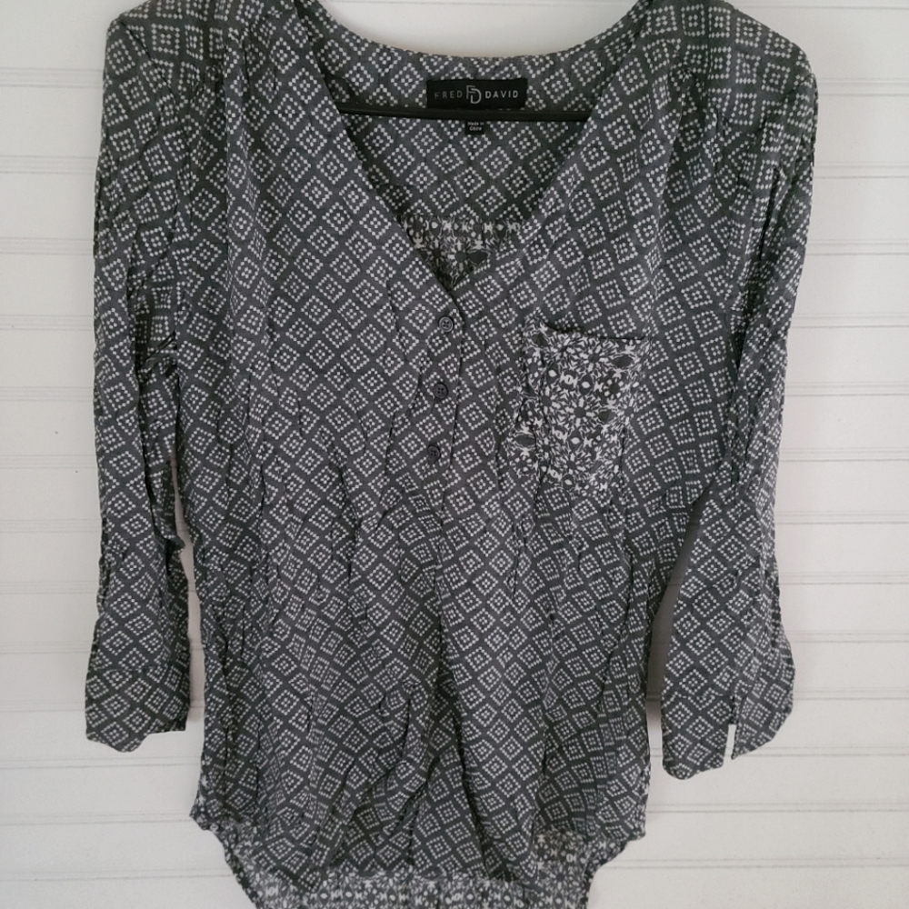Fred David over sized shirt size small